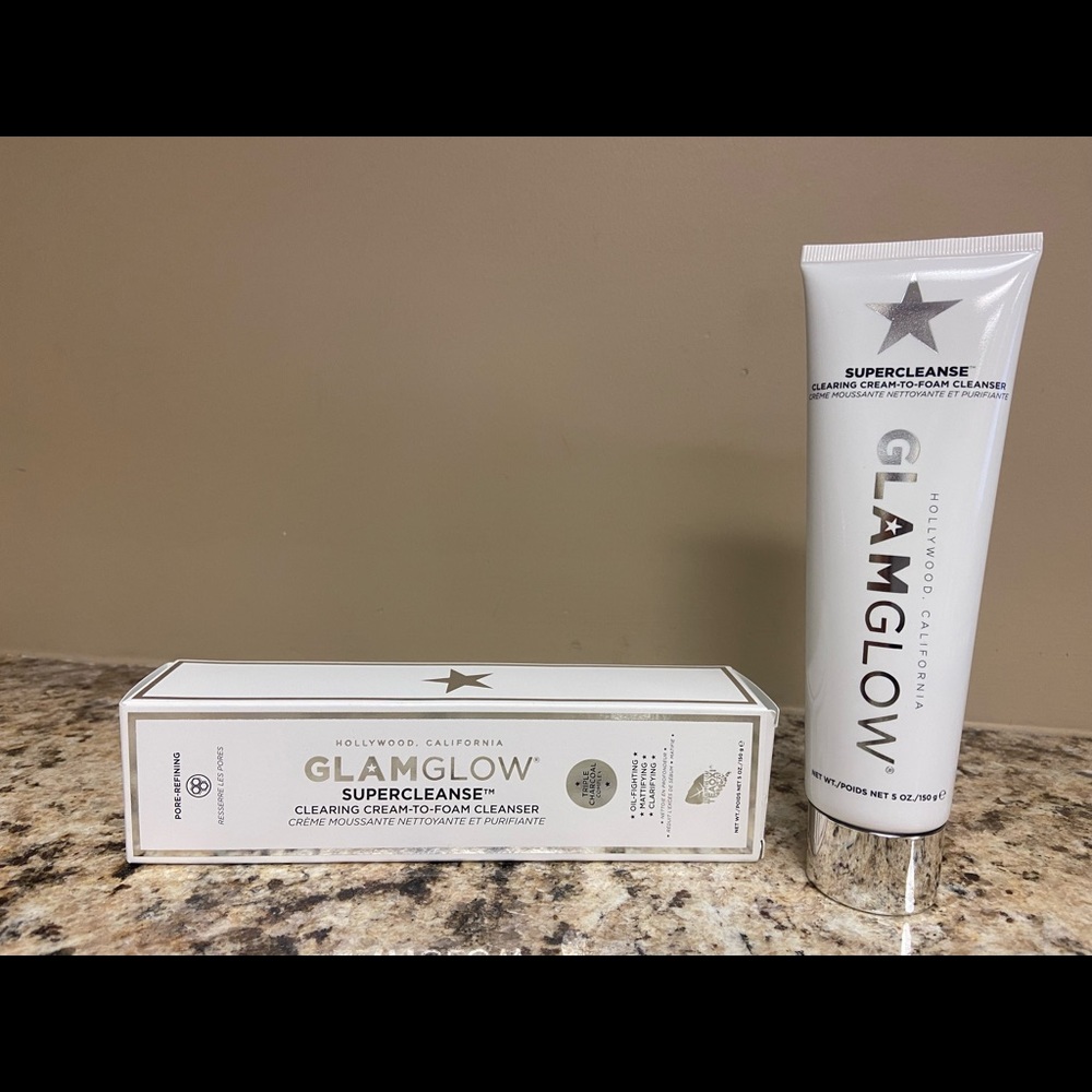 GlamGlow facial cleanser
